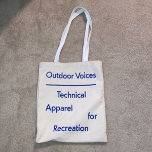 Outdoor voices Tote